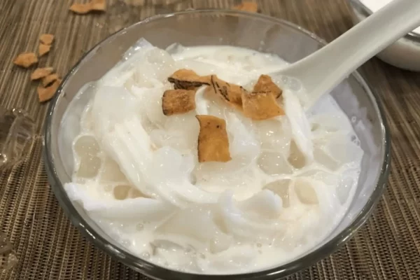 chè dừa dầm
