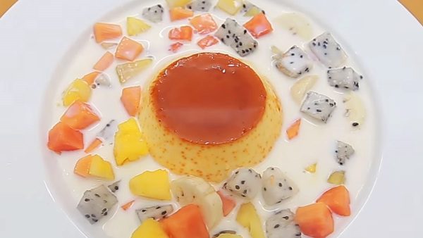 Chè xoài caramen